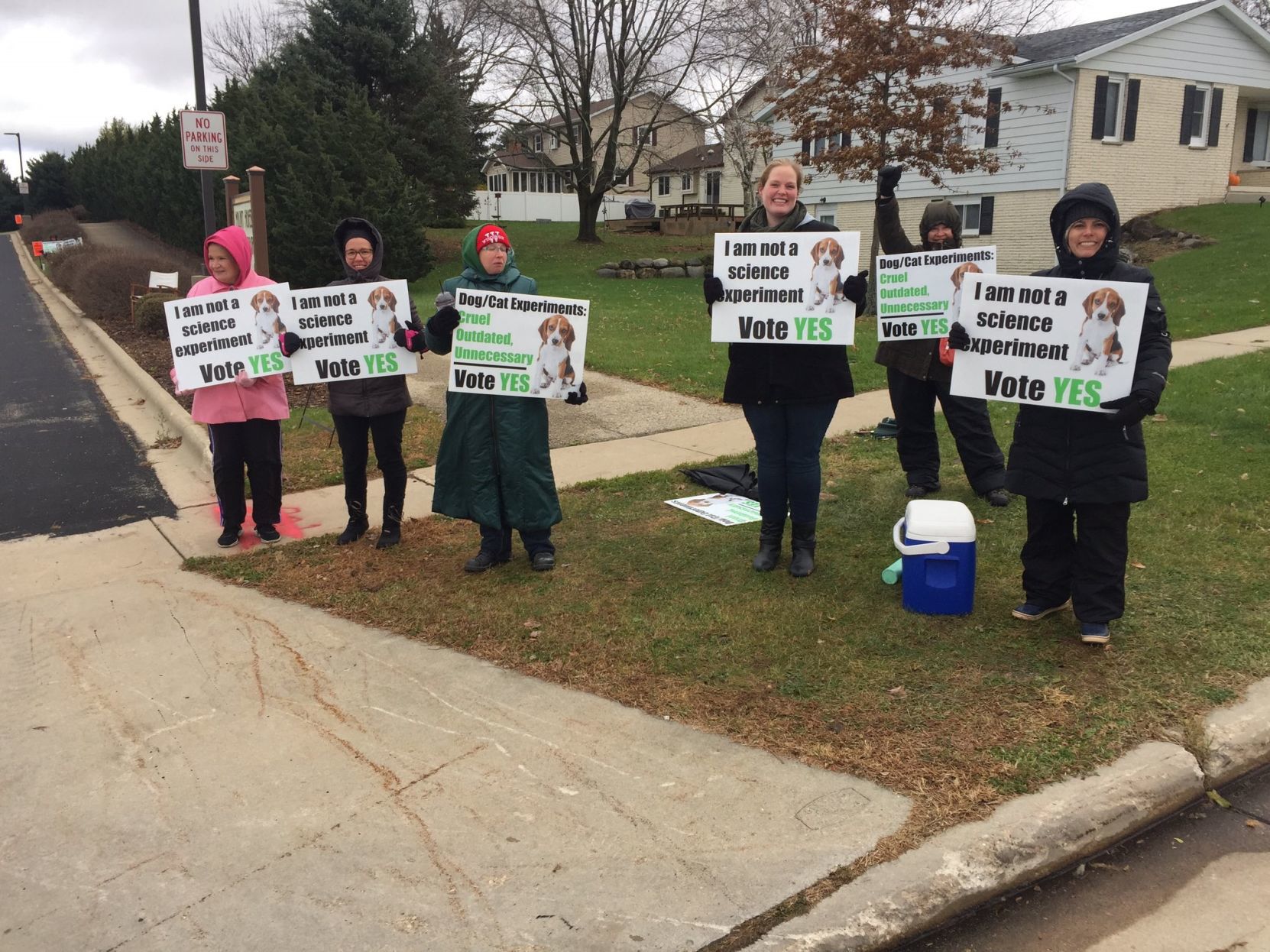 Mount Horeb referendum supporters